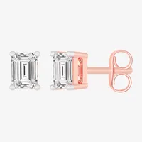 (H-I / SI1-SI2) 1/2 CT. T.W. Lab Grown White Diamond 14K Gold 4.2mm Stud Earrings