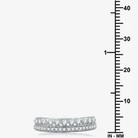 H-I / I1) 1 CT. T.W. Lab Grown White Diamond 10K Gold Anniversary Wedding Band