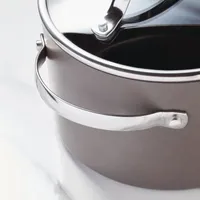 Ayesha Curry Hard Anodized Collection 4-qt. Sauce Pan with Lid