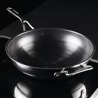 Circulon Steelshield Stainless Steel 12.5" Stir Fry Pan