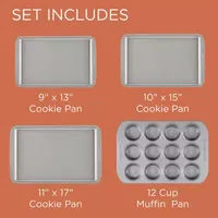 Farberware 4-Pc. Bakeware Set