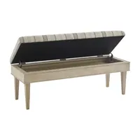 Martha Stewart Harstrom Storage Bench