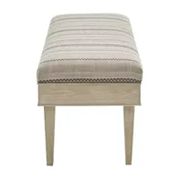 Martha Stewart Harstrom Storage Bench