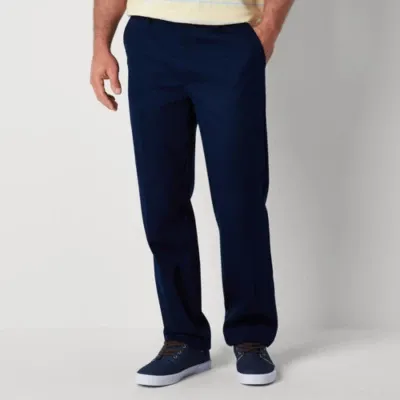 St. John's Bay Universal Wrinkle Free Easy Care Mens Classic Fit Flat Front Pant