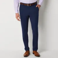 Collection By Michael Strahan Mens Regular Fit Flat Front Pant