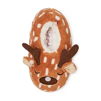 North Pole Trading Co. Reindeer Family Unisex Kid Slip-On Slippers