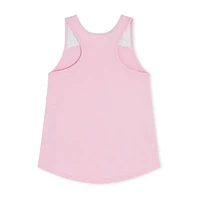 Champion Big Girls Moisture Wicking Crew Neck Tank Top