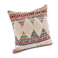 Lr Home May Diamond Square Throw Pillow