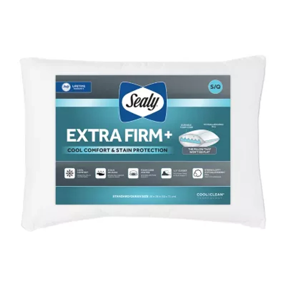 Sealy Extra Firm+ Cool Comfort Pillow