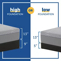 Sealy Lacey 13.25" Hybrid Plush Tight Top - Mattress + Box Spring