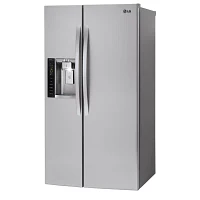 LG ENERGY STAR® 21.9 cu. ft. Smart Wi-Fi Enabled Ultra Large Capacity Side-By-Side Counter Depth Refrigerator