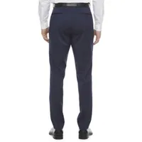 J. Ferrar Mens Stretch Fabric Super Slim Fit Suit Pants