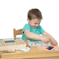 Melissa & Doug Wooden Abc Activity Stamp Set