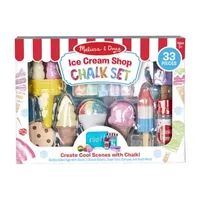 Melissa & Doug Ice Cream Shop Chalk Set