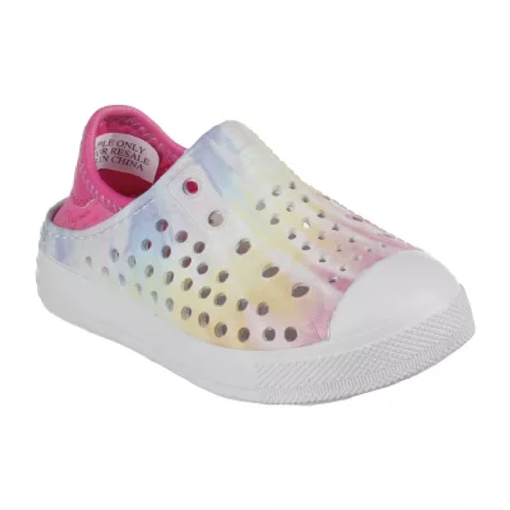 Skechers Girls Foamies Guzman Steps Color Hype Slip-On Shoe