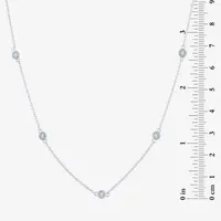 Diamond Addiction (G-H / Si2-I1) Womens 1/5 CT. Lab Grown White 10K Gold Pendant Necklace