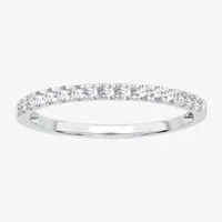 H-I / Si1-Si2) 1/ CT. T.W. Lab Grown White Diamond 10K Gold Wedding Band