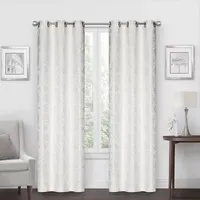 Regal Home Becker Energy Saving Light-Filtering Grommet Top Set of 2 Curtain Panel