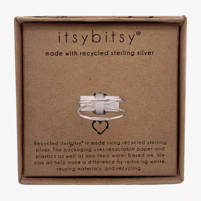 Itsy Bitsy Made With Recycled Sterling Silver Band