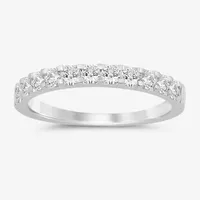 I / Si2) 1/ CT. T.W. Lab Grown White Diamond 14K Gold Wedding Band