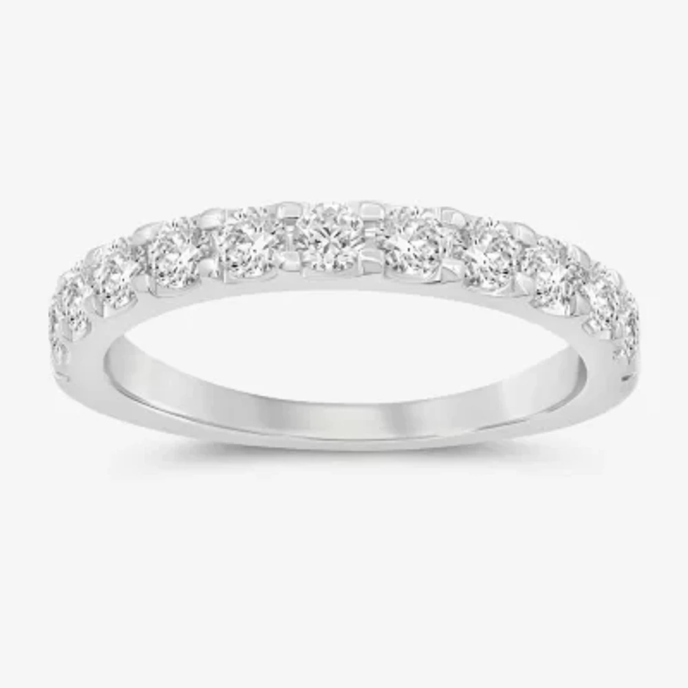 (I / Si2) 1 CT. T.W. Lab Grown White Diamond 14K Gold Wedding Band