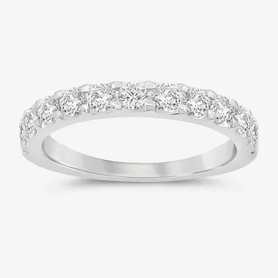 (I / Si2) 1 CT. T.W. Lab Grown White Diamond 14K Gold Wedding Band