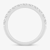(I / Si2) 1 CT. T.W. Lab Grown White Diamond 14K Gold Wedding Band