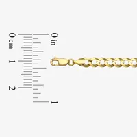 14K Yellow Gold MM Curb Necklace