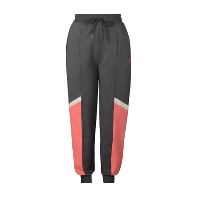 Umbro Big Girls Drawstring Waist Low Rise Cuffed Fleece Jogger Pant