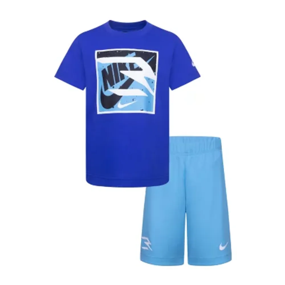 Nike 3BRAND by Russell Wilson Little Boys 2-pc. Short Set