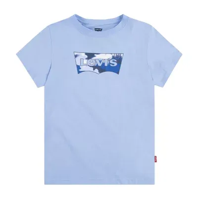 Levi's Big Boys Crew Neck Short Sleeve Graphic T-Shirt