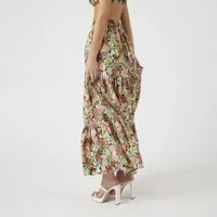 Forever 21 Floral Maxi Skirt Womens High Rise Maxi Skirt - Juniors