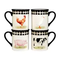 Certified International On The Farm 16-pc. Earthenware Dinnerware Set