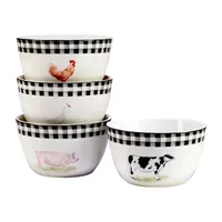 Certified International On The Farm 16-pc. Earthenware Dinnerware Set