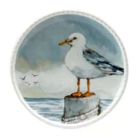 Certified International Shorebirds 4-pc. Earthenware Salad Plate