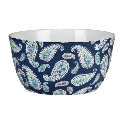 Certified International Bohemian Blue Serving Bowl