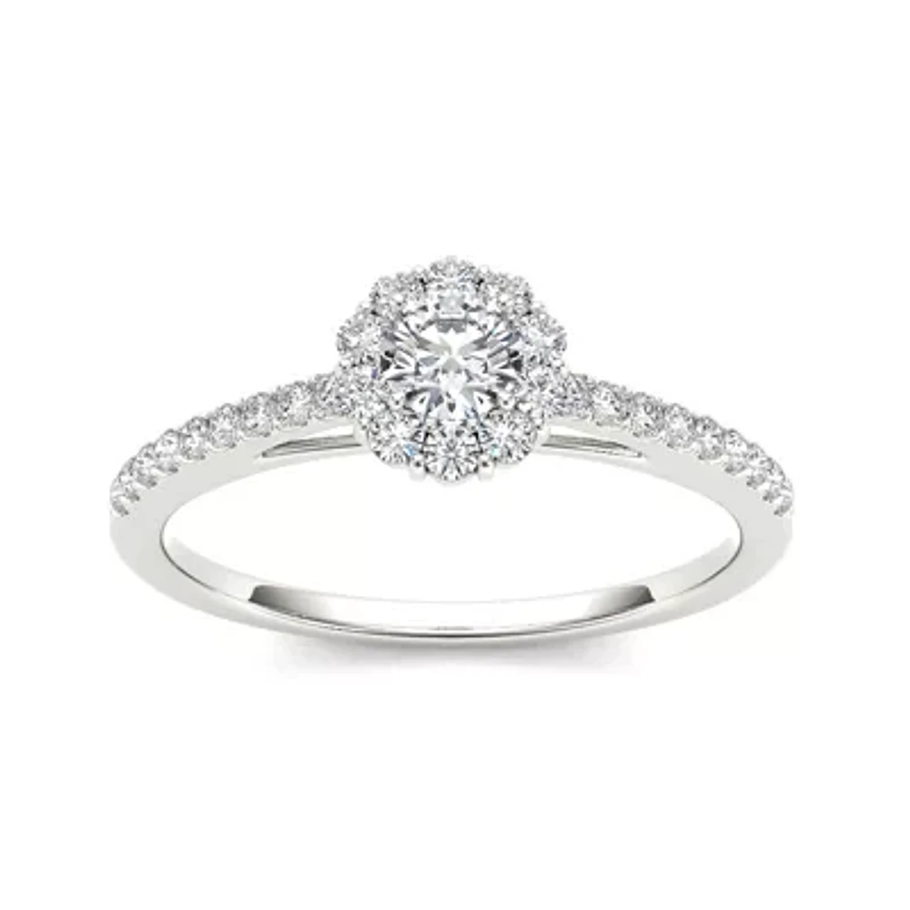 CT.T.W. Natural Diamond 10K Gold Engagement Ring