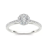 CT.T.W. Natural Diamond 10K Gold Engagement Ring