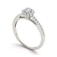 CT.T.W. Natural Diamond 10K Gold Engagement Ring