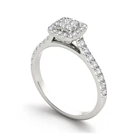 CT.T.W. Natural Diamond 10K Gold Engagement Ring