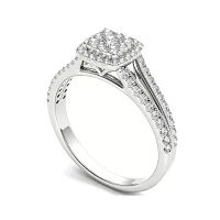 CT.T.W. Natural Diamond 10K Yellow Gold Engagement Ring