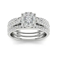 CT.T.W. Natural Diamond 14K Gold Bridal Set