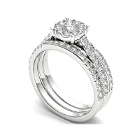 CT.T.W. Natural Diamond 14K Gold Bridal Set