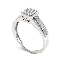 CT.T.W. Natural Diamond 10K Gold Engagement Ring