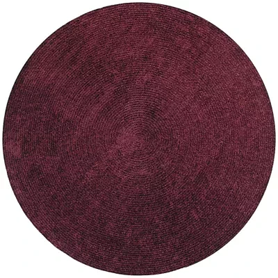 Better Trends Chenille Braid Round Rug
