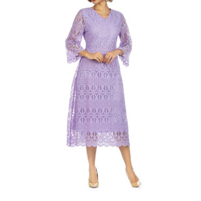 Giovanna Signature Plus Short Sleeve Sheath Dress | Hawthorn Mall