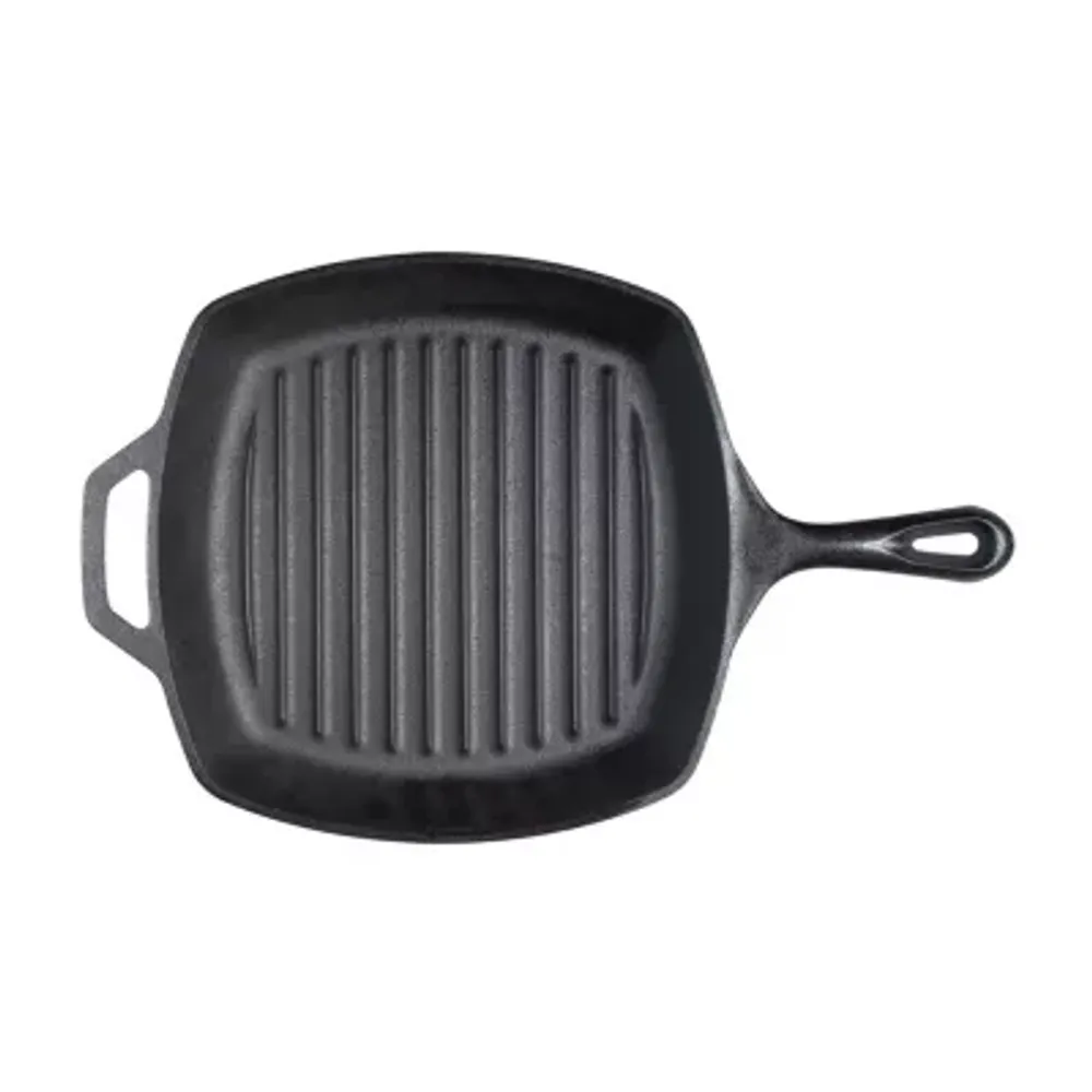 Lodge Cookware 10.5" Square Cast Iron Grill Pan