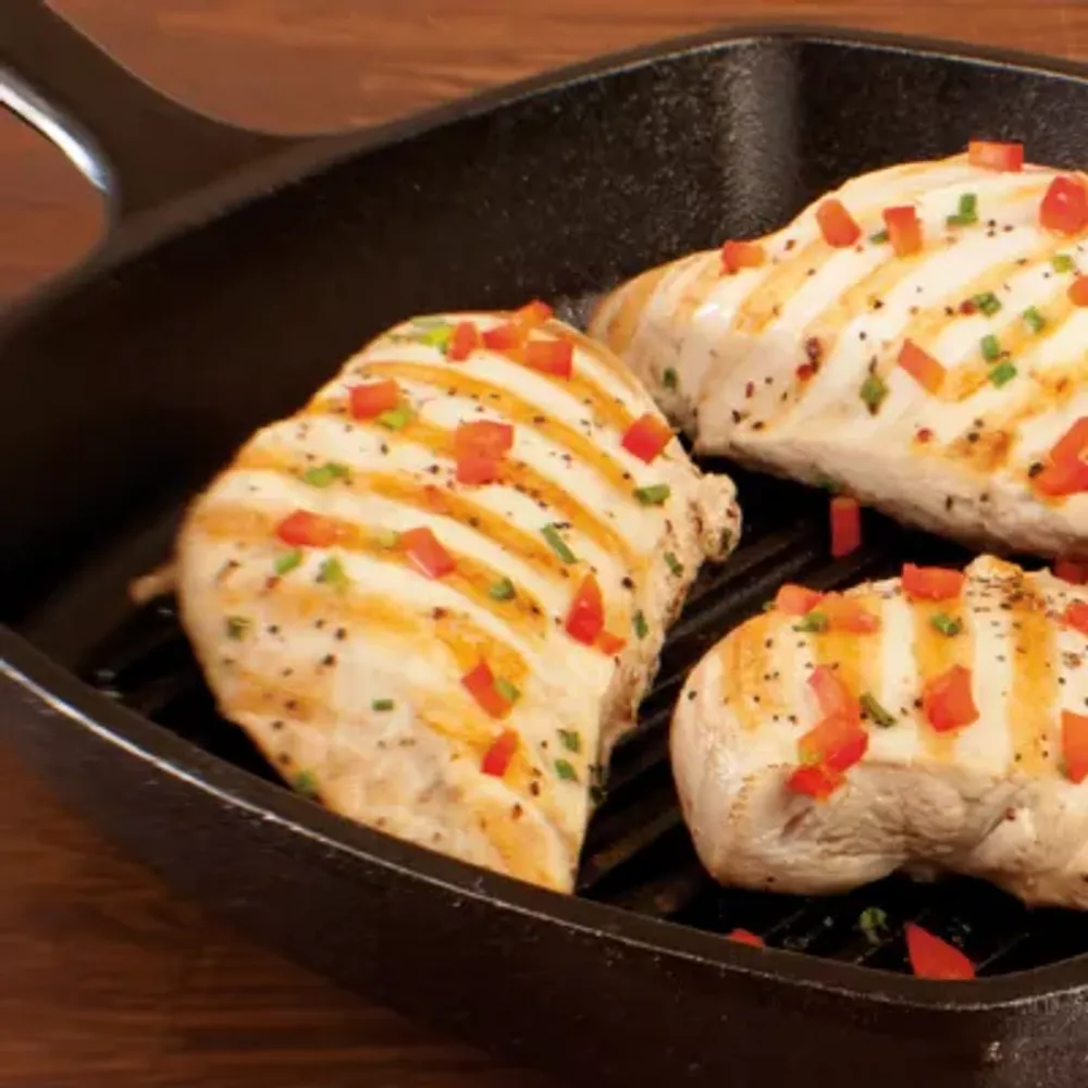Lodge Cookware 10.5" Square Cast Iron Grill Pan