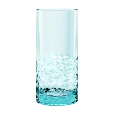 Tarhong Cube Highball 6-pc. Highball Glasses Shatter Resistant