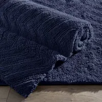 Fieldcrest Luxury Sculpted Reversible Bath Rug